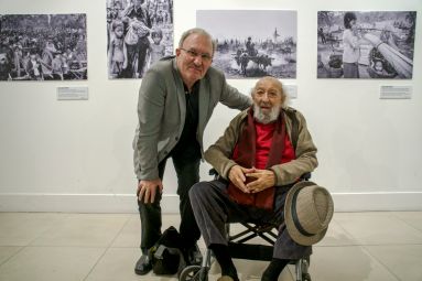 In Istanbul with Ara Guler at my exhibition